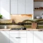 Preview: Küchenrückwand Platte Rheinblick auf die Architektonische Schönheit Kölns Hauptbild 1