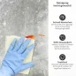 Preview: Küchenrückwand Platte Betonwand Industrial Produktdetailbild 3: Reinigung leicht gemacht!