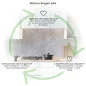 Preview: Küchenrückwand Platte Betonstruktur Produktdetailbild 1: Küchen-Sorgen ade!