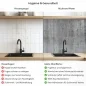 Preview: Küchenrückwand Platte Roher Beton-Look Produktdetailbild 2: Hygiene und Gesundheit!
