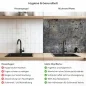 Preview: Küchenrückwand Platte Industriebeton mit Rostflecken Produktdetailbild 2: Hygiene und Gesundheit!