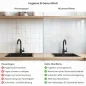 Preview: Küchenrückwand Platte Hellgrauer Beton mit Struktur Produktdetailbild 2: Hygiene und Gesundheit!