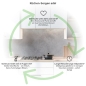 Preview: Küchenrückwand Platte Beton Look mit sanften Nuancen Produktdetailbild 1: Küchen-Sorgen ade!