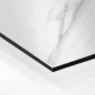 Preview: Küchenrückwand Platte Weißer Marmor mit Grauen Adern Artikelbild 1
