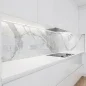 Preview: Küchenrückwand Platte Marmordesign mit Grauen Adern Artikelbild 2