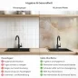 Preview: Küchenrückwand Platte Naturstein Marmor in Creme & Kupfer Produktdetailbild 2: Hygiene und Gesundheit!