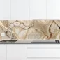 Preview: Küchenrückwand Platte Alabaster Marmor Onyx Effekt Artikelbild 2