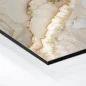 Preview: Küchenrückwand Platte Alabaster Marmor Onyx Effekt Hover Bild