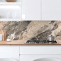 Preview: Küchenrückwand Platte Marmor-Struktur in Erdige Töne Artikelbild 1