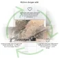 Preview: Küchenrückwand Platte Marmor-Struktur in Erdige Töne Produktdetailbild 1: Küchen-Sorgen ade!