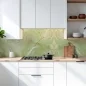 Preview: Küchenrückwand Platte Smaragd Grüner Marmoroptik Artikelbild 1