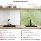 Preview: Küchenrückwand Platte Smaragd Grüner Marmoroptik Produktdetailbild 2: Hygiene und Gesundheit!