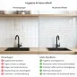 Preview: Küchenrückwand Platte Heller Ziegel Look Produktdetailbild 2: Hygiene und Gesundheit!