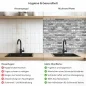Preview: Küchenrückwand Platte Antike Backstein Struktur Produktdetailbild 2: Hygiene und Gesundheit!