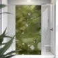 Preview: Sichtschutzfolie Dusche | Makrostruktur mit Tau Perle