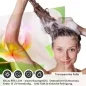 Preview: Sichtschutzfolie Dusche | Orchidee, Bambus und Stein