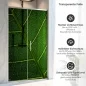 Preview: Sichtschutzfolie Dusche | Makro Blattstruktur mit Adern Netz
