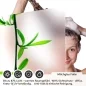 Preview: Sichtschutzfolie Dusche | Bambuszweig mit zarter Blattspitze
