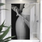Preview: Sichtschutzfolie Dusche | Frau in Sinnlicher Pose