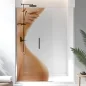 Preview: Sichtschutzfolie Dusche | Femininer Körperbogen in zarter Pose