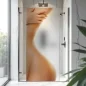 Preview: Sichtschutzfolie Dusche | Femininer Körperbogen in zarter Pose