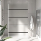 Preview: Sichtschutzfolie Dusche | Horizontale Linien