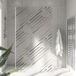 Preview: Sichtschutzfolie Dusche Gepunktete Linien