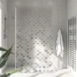 Preview: Sichtschutzfolie Dusche Pixel