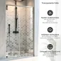 Preview: Sichtschutzfolie Dusche Pixel