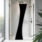 Preview: Sichtschutzfolie Dusche Curve