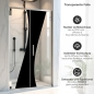 Preview: Sichtschutzfolie Dusche Curve