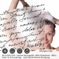 Preview: Sichtschutzfolie Dusche Handschrift Look