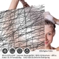 Preview: Sichtschutzfolie Dusche Scribble Look