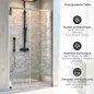 Preview: Sichtschutzfolie Dusche Florale Ornamente
