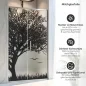 Preview: Sichtschutzfolie Dusche Baum Silhouette