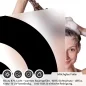 Preview: Sichtschutzfolie Dusche | Grafische Spirale