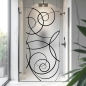 Preview: Sichtschutzfolie Dusche | Zeitlose Spiralen & Kreise