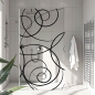 Preview: Sichtschutzfolie Dusche | Zeitlose Spiralen & Kreise