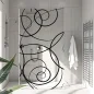 Preview: Sichtschutzfolie Dusche | Zeitlose Spiralen & Kreise