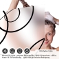 Preview: Sichtschutzfolie Dusche | Zeitlose Spiralen & Kreise