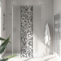 Preview: Sichtschutzfolie Dusche | Elegantes Barockmuster