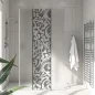 Preview: Sichtschutzfolie Dusche | Elegantes Barockmuster