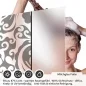 Preview: Sichtschutzfolie Dusche | Elegantes Barockmuster