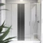 Preview: Sichtschutzfolie Dusche | Barock Damast Design