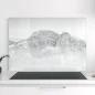 Preview: Spritzschutz Küche Weiße Berge Artikelbild 2