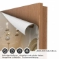 Preview: Türfolie Flur Illusion – Barocker Marmorkorridor AIRFLOW Folie