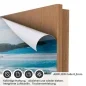 Preview: Türfolie Holztreppe zum Meer AIRFLOW Folie