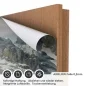 Preview: Türfolie Steinpfad zu den Alpen AIRFLOW Folie