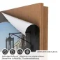 Preview: Türfolie italienische Altstadt AIRFLOW Folie