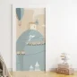 Preview: Türfolie Kinderzimmer Dampflokomotive Artikelbild 1